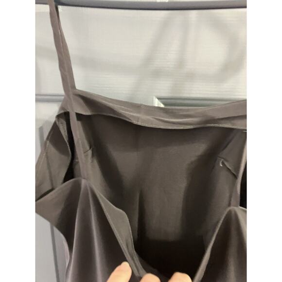 George Hatab Saks Fifth Ave Vintage black silky nightgown slip dress Size 34 - Picture 3 of 8